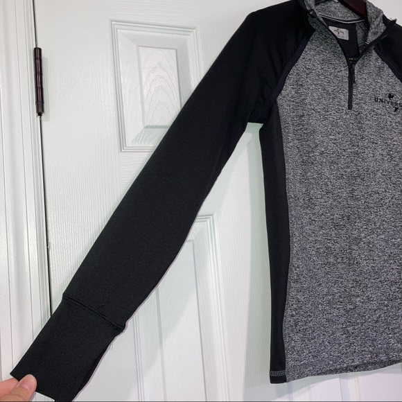 Universal Studios Black & Gray Long Sleeve 1/4 Zip Small Sweater - Picture 12 of 12